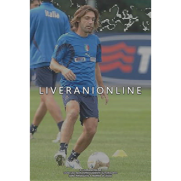 Raduno Nazionale Italiana Coverciano(FI) - 09.10.2007 Nella Foto: PIRLO ANDREA /Ph.Vitez-Ag. Aldo Liverani