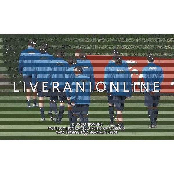 Raduno Nazionale Italiana Coverciano(FI) - 09.10.2007 Nella Foto: SQUADRA /Ph.Vitez-Ag. Aldo Liverani