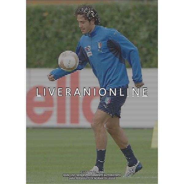 Raduno Nazionale Italiana Coverciano(FI) - 09.10.2007 Nella Foto: TONI LUCA /Ph.Vitez-Ag. Aldo Liverani