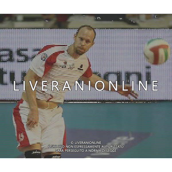 Roma - Palazzetto dello Sport - 08 / 10 / 07 - Campionato Italiano Pallavolo Serie A1 2007/2008 Regular Season 3° giornata - M Roma Volley Vs Sparkling Milano ( 0-0) - nella foto: Gabriel GARDNER ph Corradetti / ag. Aldo Liverani