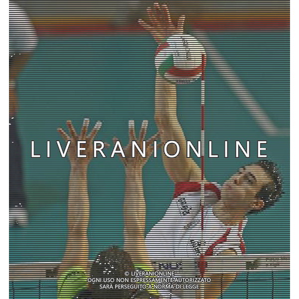 Roma - Palazzetto dello Sport - 08 / 10 / 07 - Campionato Italiano Pallavolo Serie A1 2007/2008 Regular Season 3° giornata - M Roma Volley Vs Sparkling Milano ( 0-0) - nella foto: Matteo MARTINO ph Corradetti / ag. Aldo Liverani
