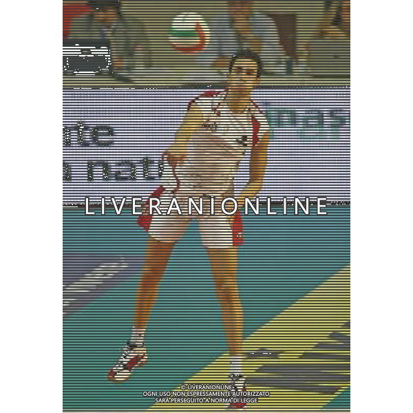Roma - Palazzetto dello Sport - 08 / 10 / 07 - Campionato Italiano Pallavolo Serie A1 2007/2008 Regular Season 3° giornata - M Roma Volley Vs Sparkling Milano ( 0-0) - nella foto: Matteo MARTINO ph Corradetti / ag. Aldo Liverani