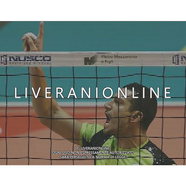 Roma - Palazzetto dello Sport - 08 / 10 / 07 - Campionato Italiano Pallavolo Serie A1 2007/2008 Regular Season 3° giornata - M Roma Volley Vs Sparkling Milano ( 3-0) - nella foto: Luigi MASTRANGELO ph Corradetti / ag. Aldo Liverani