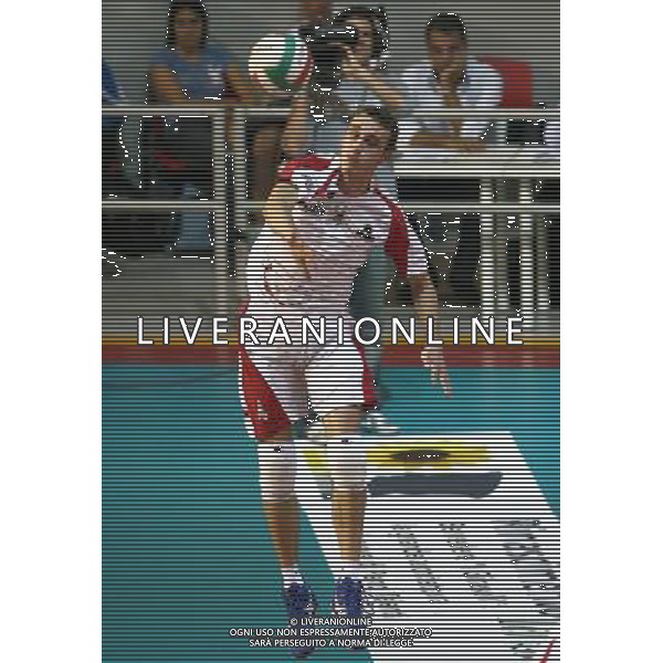 Roma - Palazzetto dello Sport - 08 / 10 / 07 - Campionato Italiano Pallavolo Serie A1 2007/2008 Regular Season 3° giornata - M Roma Volley Vs Sparkling Milano ( 3-0) - nella foto: Guillaume SAMICA ph Corradetti / ag. Aldo Liverani
