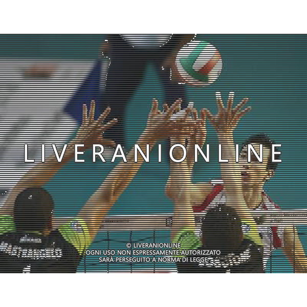 Roma - Palazzetto dello Sport - 08 / 10 / 07 - Campionato Italiano Pallavolo Serie A1 2007/2008 Regular Season 3° giornata - M Roma Volley Vs Sparkling Milano ( 3-0) - nella foto: Matteo MARTINO ph Corradetti / ag. Aldo Liverani
