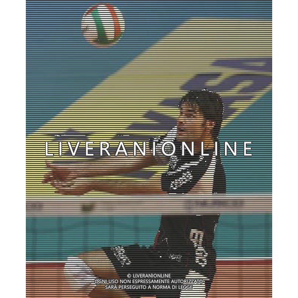 Roma - Palazzetto dello Sport - 08 / 10 / 07 - Campionato Italiano Pallavolo Serie A1 2007/2008 Regular Season 3° giornata - M Roma Volley Vs Sparkling Milano ( 3-0) - nella foto: Marco VICINI ph Corradetti / ag. Aldo Liverani