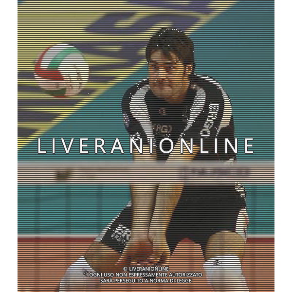 Roma - Palazzetto dello Sport - 08 / 10 / 07 - Campionato Italiano Pallavolo Serie A1 2007/2008 Regular Season 3° giornata - M Roma Volley Vs Sparkling Milano ( 3-0) - nella foto: Marco VICINI ph Corradetti / ag. Aldo Liverani