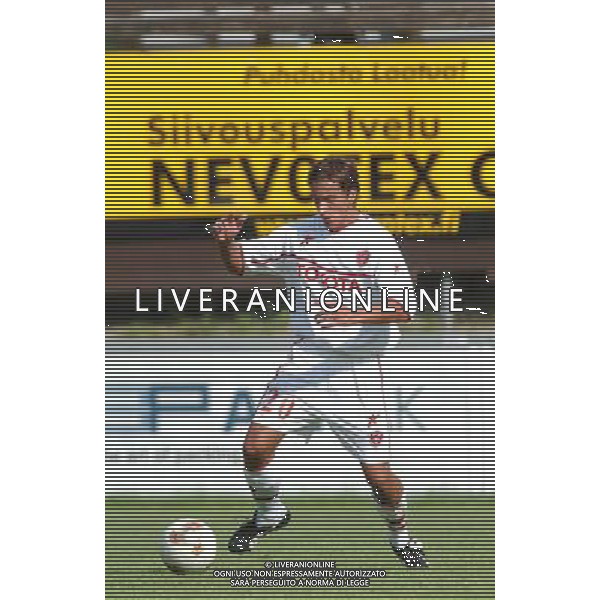 VANTAA (FINLANDIA) 26/07/2003 TERZO TURNO INTERTOTO 2003 ALLIANSSI-PERUGIA NELLA FOTO:MAX FUSANI* FOTO 1905/ROBERTO SETTONCE/ALDO LIVERANI S.A.S.