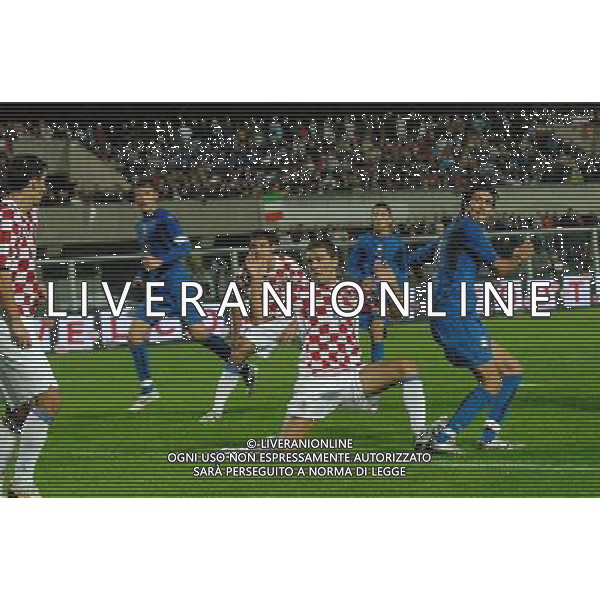 Qualificazione ai Campionato Europeo 2009 Under 21 Chieti - 12.10.2007 Italia-Croazia Nella Foto:Acquafresca gol /Ph.Vitez-Ag. Aldo Liverani