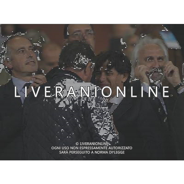 Genova 13-10-2007 qualificazione euro 2008 italia-georgia 2:0 nella foto albertini, ulivieri, abete e bianchi ph marco luzzani/ag aldo liverani s.a.s.