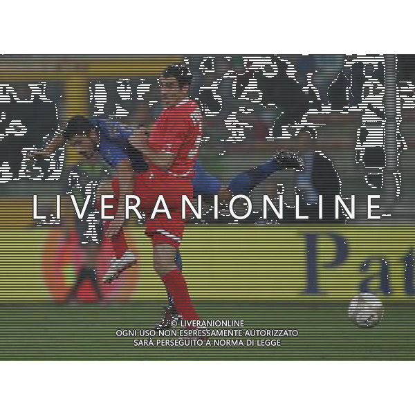 Genova 13-10-2007 qualificazione euro 2008 italia-georgia 2:0 nella foto gattuso e kvirkvelia ph marco luzzani/ag aldo liverani s.a.s.