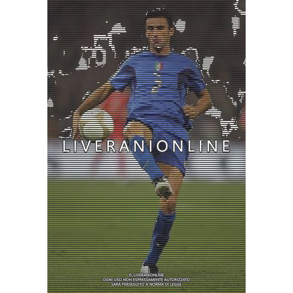 Genova 13-10-2007 qualificazione euro 2008 italia-georgia 2:0 nella foto cristian panucci ph marco luzzani/ag aldo liverani s.a.s.