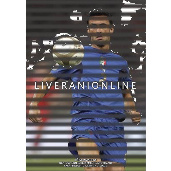 Genova 13-10-2007 qualificazione euro 2008 italia-georgia 2:0 nella foto cristian panucci ph marco luzzani/ag aldo liverani s.a.s.