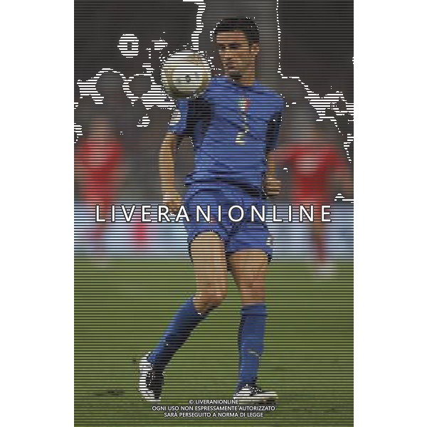 Genova 13-10-2007 qualificazione euro 2008 italia-georgia 2:0 nella foto cristian panucci ph marco luzzani/ag aldo liverani s.a.s.