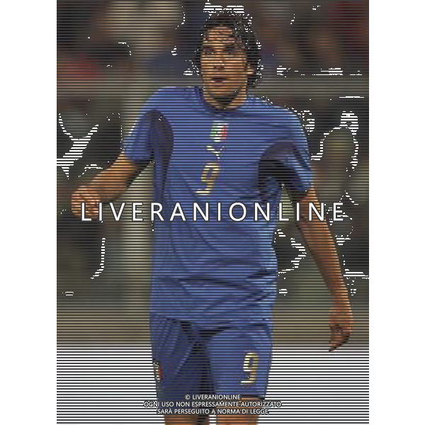 Genova 13-10-2007 qualificazione euro 2008 italia-georgia 2:0 nella foto luca toni ph marco luzzani/ag aldo liverani s.a.s.