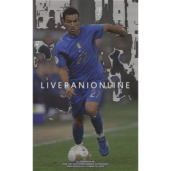 Genova 13-10-2007 qualificazione euro 2008 italia-georgia 2:0 nella foto fabio quagliarella ph marco luzzani/ag aldo liverani s.a.s.