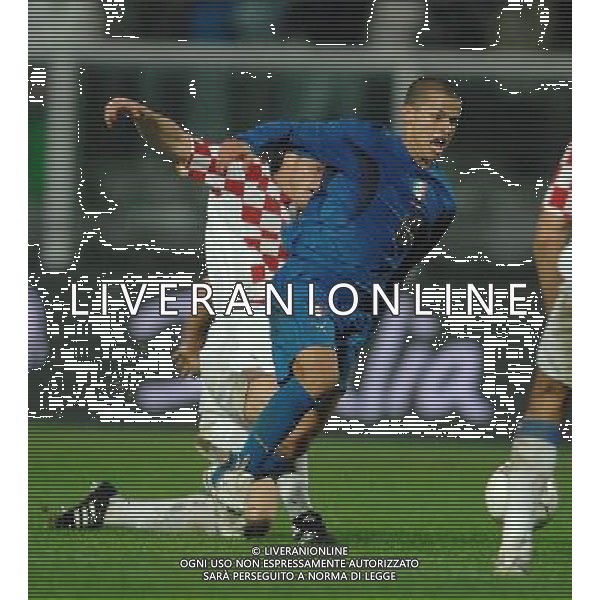 Qualificazione ai Campionati Europei 2009 Under 21 Chieti - 12.10.2007 Italia-Croazia Nella Foto: GIOVINCO(ITALIA) /Ph.Vitez-Ag. Aldo Liverani