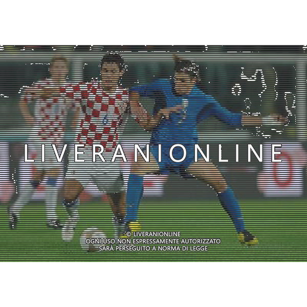 Qualificazione ai Campionati Europei 2009 Under 21 Chieti - 12.10.2007 Italia-Croazia Nella Foto: LOVREN(CROAZIA) /Ph.Vitez-Ag. Aldo Liverani