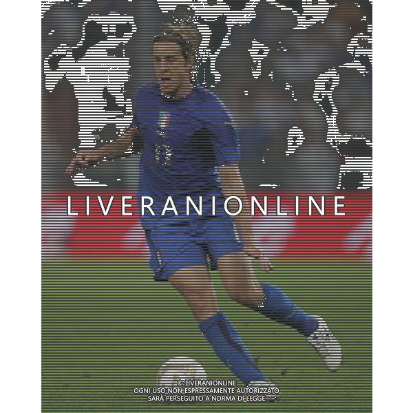 Genova 13 ottobre 2007 Italia-Georgia qualificazioni Euro 2008 nella foto: Ambrosini Massimo foto Andry / Ag. Aldo Liverani