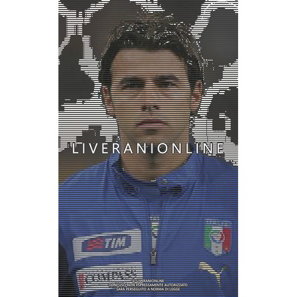 Genova 13 ottobre 2007 Italia-Georgia qualificazioni Euro 2008 nella foto: Barzagli Andrea foto Andry / Ag. Aldo Liverani