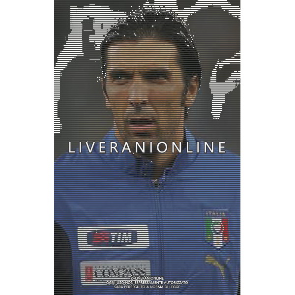 Genova 13 ottobre 2007 Italia-Georgia qualificazioni Euro 2008 nella foto: Buffon Gianluigi foto Andry / Ag. Aldo Liverani
