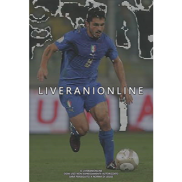 Genova 13 ottobre 2007 Italia-Georgia qualificazioni Euro 2008 nella foto: Gennaro Ivan Gattuso foto Andry / Ag. Aldo Liverani