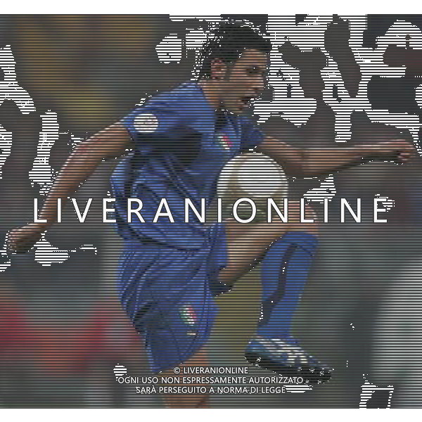 Genova 13 ottobre 2007 Italia-Georgia qualificazioni Euro 2008 nella foto: Grosso Fabio foto Andry / Ag. Aldo Liverani