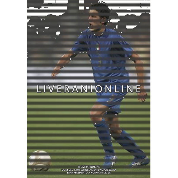 Genova 13 ottobre 2007 Italia-Georgia qualificazioni Euro 2008 nella foto: Grosso Fabio foto Andry / Ag. Aldo Liverani
