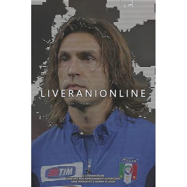 Genova 13 ottobre 2007 Italia-Georgia qualificazioni Euro 2008 nella foto: Pirlo Andrea foto Andry / Ag. Aldo Liverani