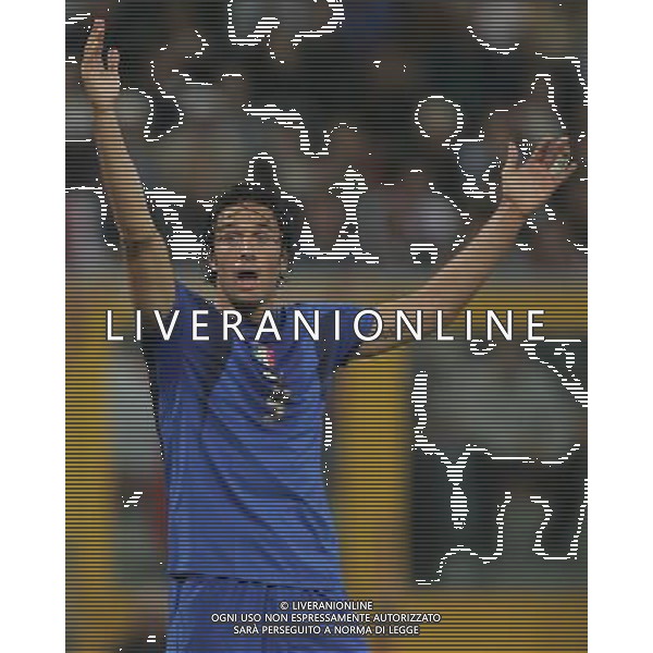 Genova 13 ottobre 2007 Italia-Georgia qualificazioni Euro 2008 nella foto: Toni Luca foto Andry / Ag. Aldo Liverani