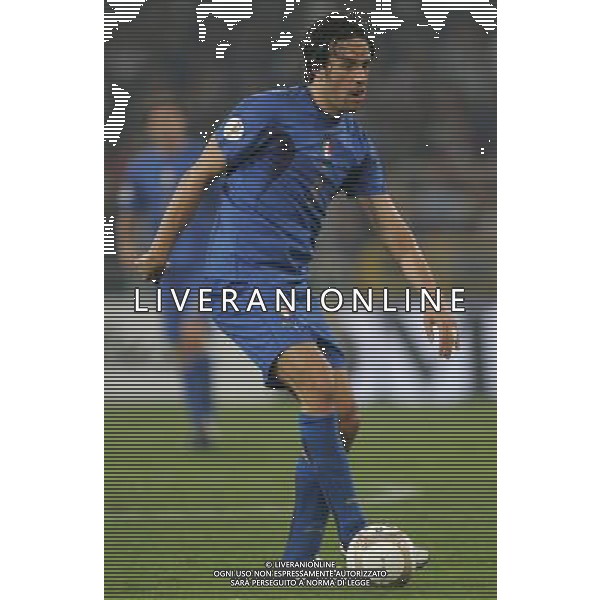 Genova 13 ottobre 2007 Italia-Georgia qualificazioni Euro 2008 nella foto: Toni Luca foto Andry / Ag. Aldo Liverani