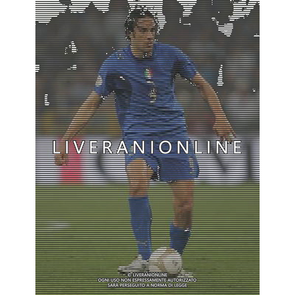 Genova 13 ottobre 2007 Italia-Georgia qualificazioni Euro 2008 nella foto: Toni Luca foto Andry / Ag. Aldo Liverani