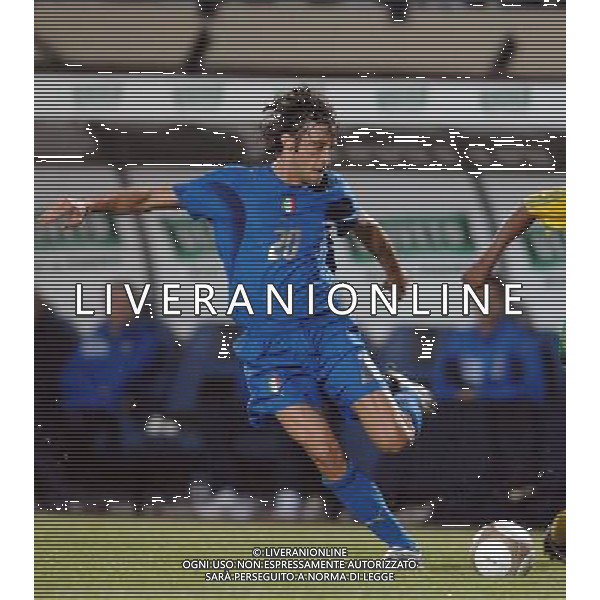 Italia - Sud Africa Amichevole a Siena - 17.10.2007 Nella Foto: Stefano Mauri Ph.Vitez-Ag. Aldo Liverani Sas