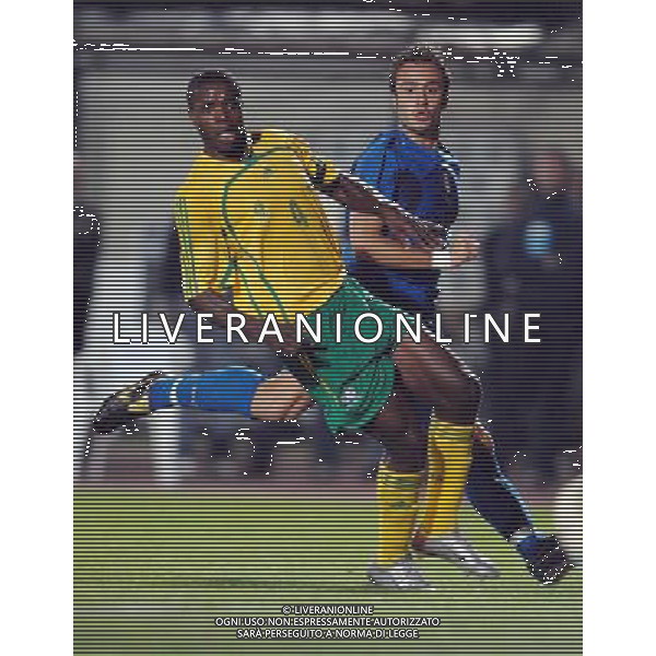 Italia - Sud Africa Amichevole a Siena - 17.10.2007 Nella Foto: Alberto Gilardino occasione da gol Ph.Vitez-Ag. Aldo Liverani Sas