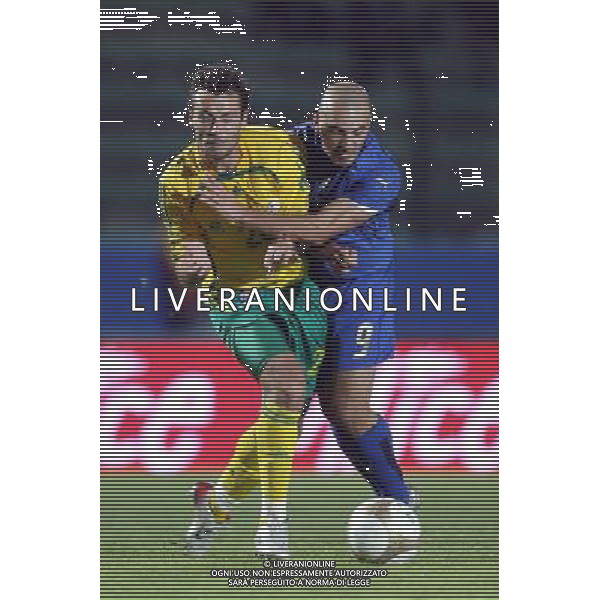 Italia - Sud Africa Amichevole a Siena - 17.10.2007 Nella Foto: alessandro ROSINA E EVANS Ph.Vitez-Ag. Aldo Liverani Sas