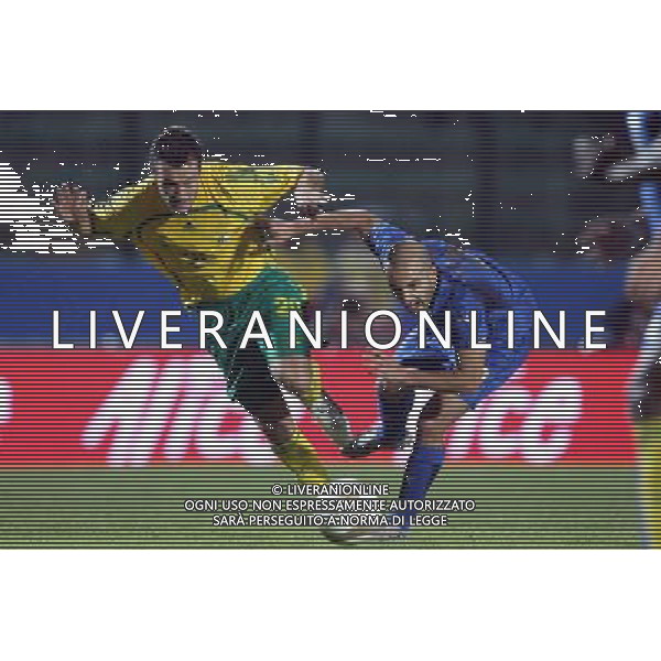 Italia - Sud Africa Amichevole a Siena - 17.10.2007 Nella Foto: alessandro ROSINA E EVANS Ph.Vitez-Ag. Aldo Liverani Sas