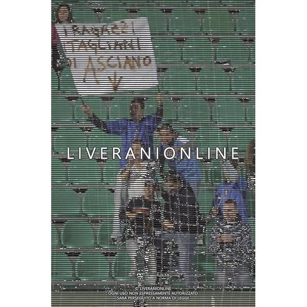 SIENA, 17 OTTOBRE 2007 CALCIO AMICHEVOLE ITALIA SUD AFRICA NELLA FOTO: TIFOSI ITALIANI FOTO AG. A. LIVERANI