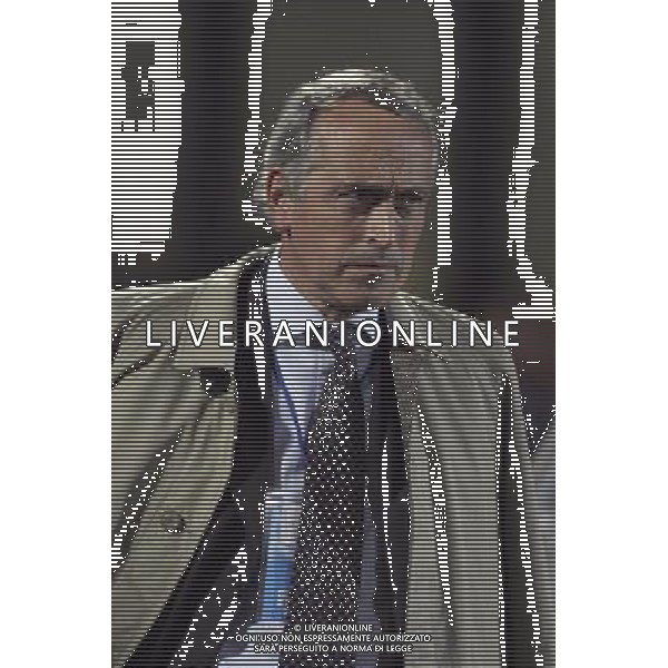 SIENA, 17 OTTOBRE 2007 CALCIO AMICHEVOLE ITALIA SUD AFRICA NELLA FOTO: GIANCARLO ABETE PRESIDENTE DELLA FIGC FOTO AG. A. LIVERANI