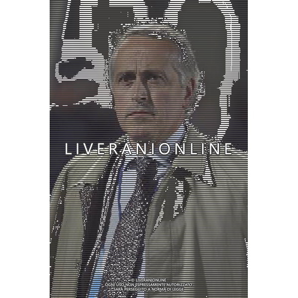 SIENA, 17 OTTOBRE 2007 CALCIO AMICHEVOLE ITALIA SUD AFRICA NELLA FOTO: GIANCARLO ABETE PRESIDENTE DELLA FIGC FOTO AG. A. LIVERANI