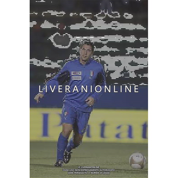 SIENA, 17 OTTOBRE 2007 CALCIO AMICHEVOLE ITALIA SUD AFRICA NELLA FOTO: DANIELE BONERA FOTO AG. A. LIVERANI