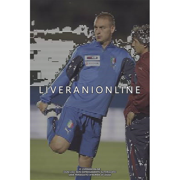 SIENA, 17 OTTOBRE 2007 CALCIO AMICHEVOLE ITALIA SUD AFRICA NELLA FOTO: DANIELE DE ROSSI FOTO AG. A. LIVERANI