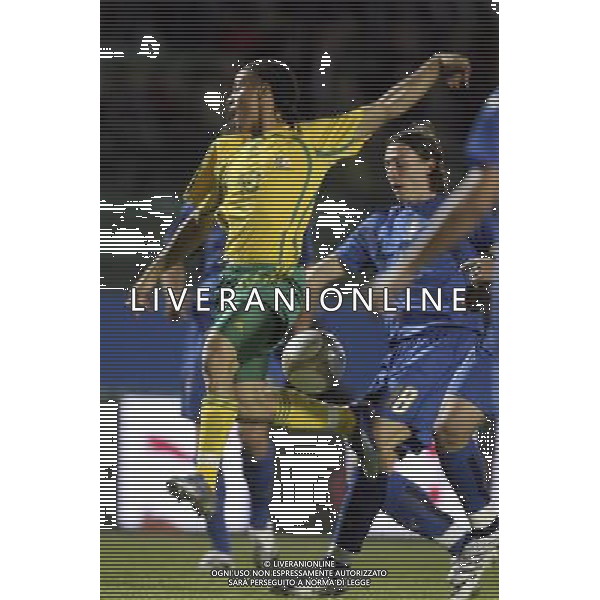 SIENA, 17 OTTOBRE 2007 CALCIO AMICHEVOLE ITALIA SUD AFRICA NELLA FOTO: STEVEN PIENAAR FOTO AG. A. LIVERANI