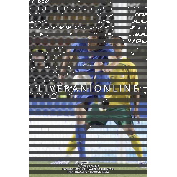 SIENA, 17 OTTOBRE 2007 CALCIO AMICHEVOLE ITALIA SUD AFRICA NELLA FOTO: STEFANO MAURI FOTO AG. A. LIVERANI