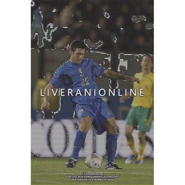 SIENA, 17 OTTOBRE 2007 CALCIO AMICHEVOLE ITALIA SUD AFRICA NELLA FOTO: DANIELE BONERA FOTO AG. A. LIVERANI