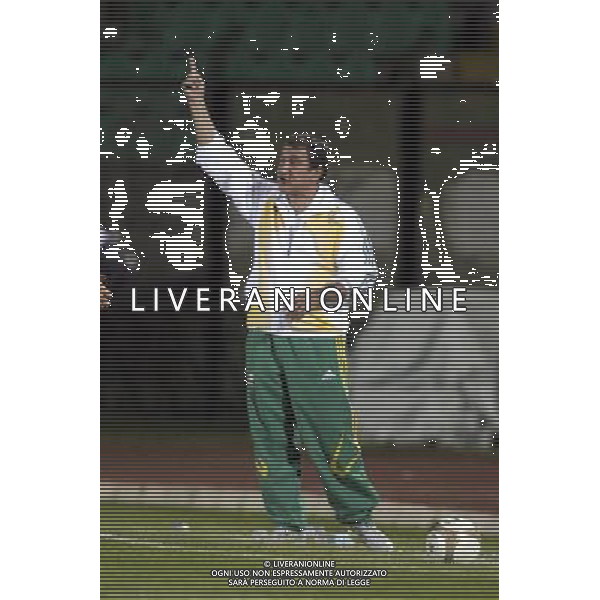 SIENA, 17 OTTOBRE 2007 CALCIO AMICHEVOLE ITALIA SUD AFRICA NELLA FOTO: CARLOS ALBERTO PARREIRA FOTO AG. A. LIVERANI