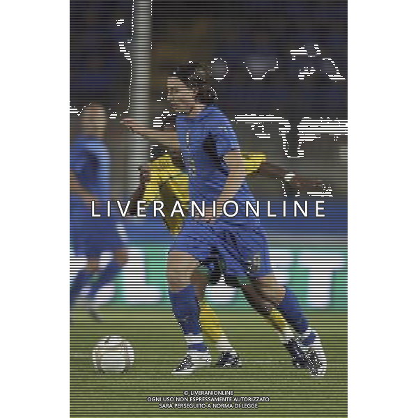 SIENA, 17 OTTOBRE 2007 CALCIO AMICHEVOLE ITALIA SUD AFRICA NELLA FOTO: RICCARDO MONTOLIVO FOTO AG. A. LIVERANI