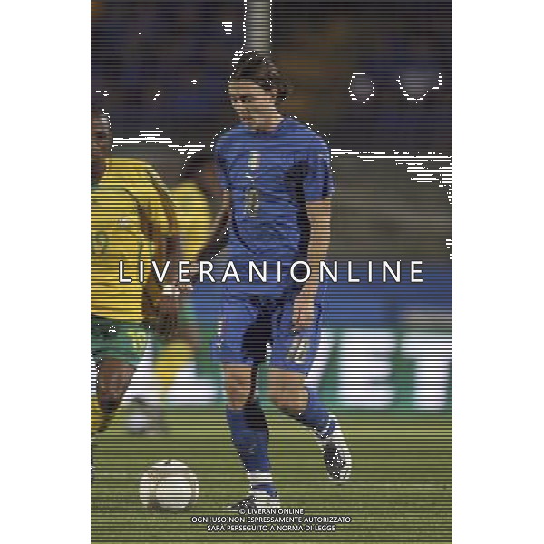 SIENA, 17 OTTOBRE 2007 CALCIO AMICHEVOLE ITALIA SUD AFRICA NELLA FOTO: RICCARDO MONTOLIVO FOTO AG. A. LIVERANI