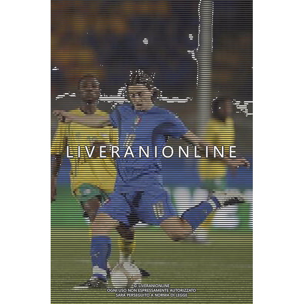 SIENA, 17 OTTOBRE 2007 CALCIO AMICHEVOLE ITALIA SUD AFRICA NELLA FOTO: RICCARDO MONTOLIVO FOTO AG. A. LIVERANI