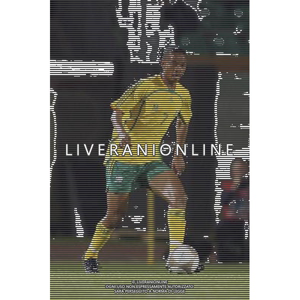 SIENA, 17 OTTOBRE 2007 CALCIO AMICHEVOLE ITALIA SUD AFRICA NELLA FOTO: SIYABONGA NKOSI FOTO AG. A. LIVERANI