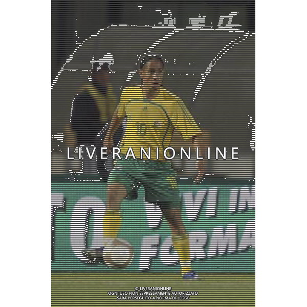 SIENA, 17 OTTOBRE 2007 CALCIO AMICHEVOLE ITALIA SUD AFRICA NELLA FOTO: STEVEN PIENAAR FOTO AG. A. LIVERANI